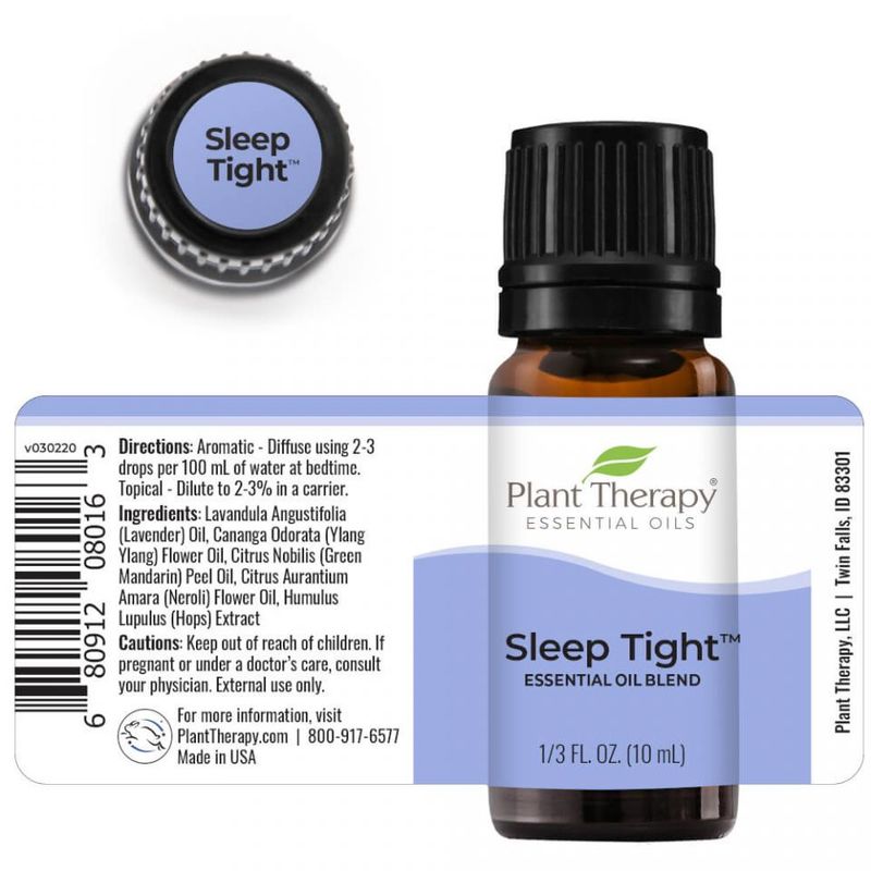 Sleep Tight eterisk oljeblanding 10ml / Plant Therapy