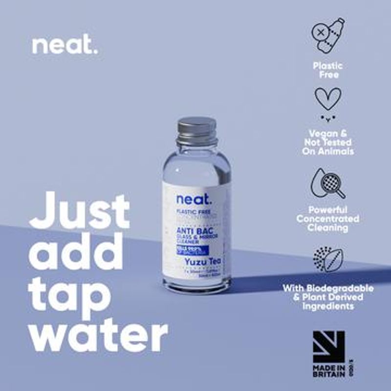 Refill: Glasspray Yuzu Tea 30ml, antibakteriell 30ml / Neat