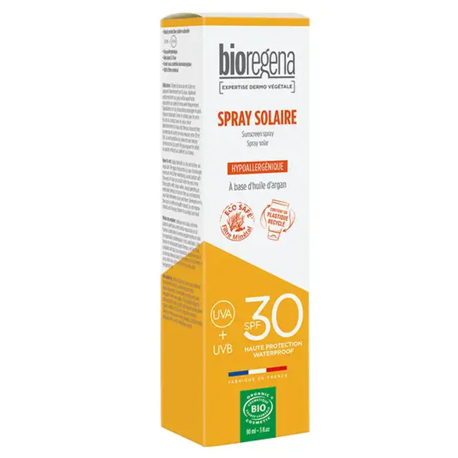 Hovedbilde Solkremspray Face & Body SPF 30, 90ml / Bioregena