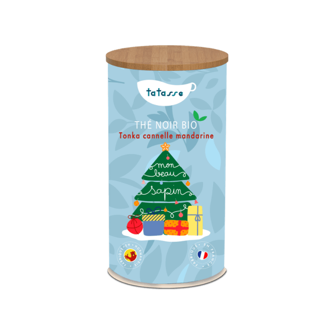 Hovedbilde Organic Black Tea Tonka Cinnamon Mandarin - My Beautiful Fir Tree -100g / Tatasse
