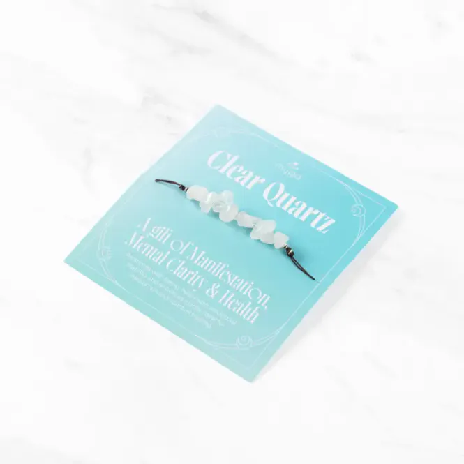 Hovedbilde Clear Quarts armbånd - a gift of manifestation / Myga