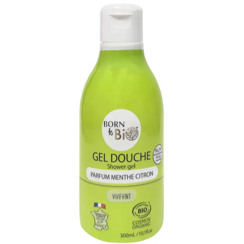 Shower Gel Mint Lemon, 300ml / Born to Bio