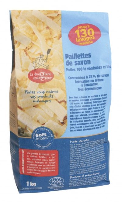 Hovedbilde Såpeflak til klesvask 1 kg / La droguerie écologique®