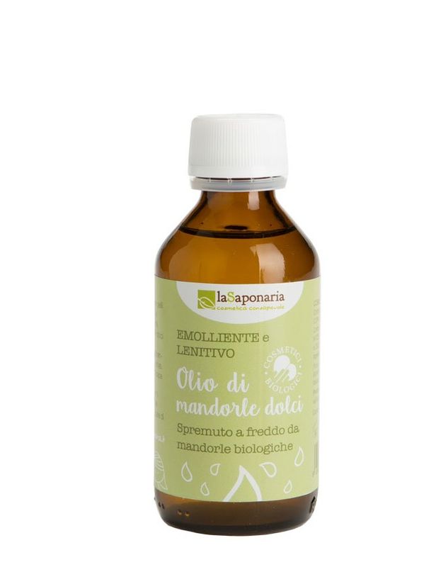 Organic Sweet Almond Oil 100 ml / La saponaria