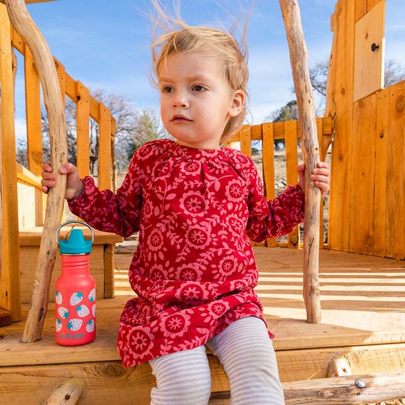 Drikkeflaske SIPPY 355 ml Coral Strawberries / Klean Kanteen