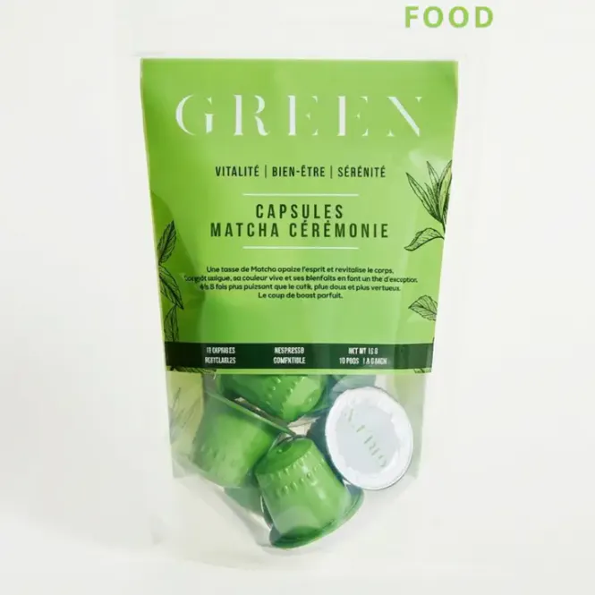 Hovedbilde Organic Ceremonial Matcha Capsules 10 stk / Green