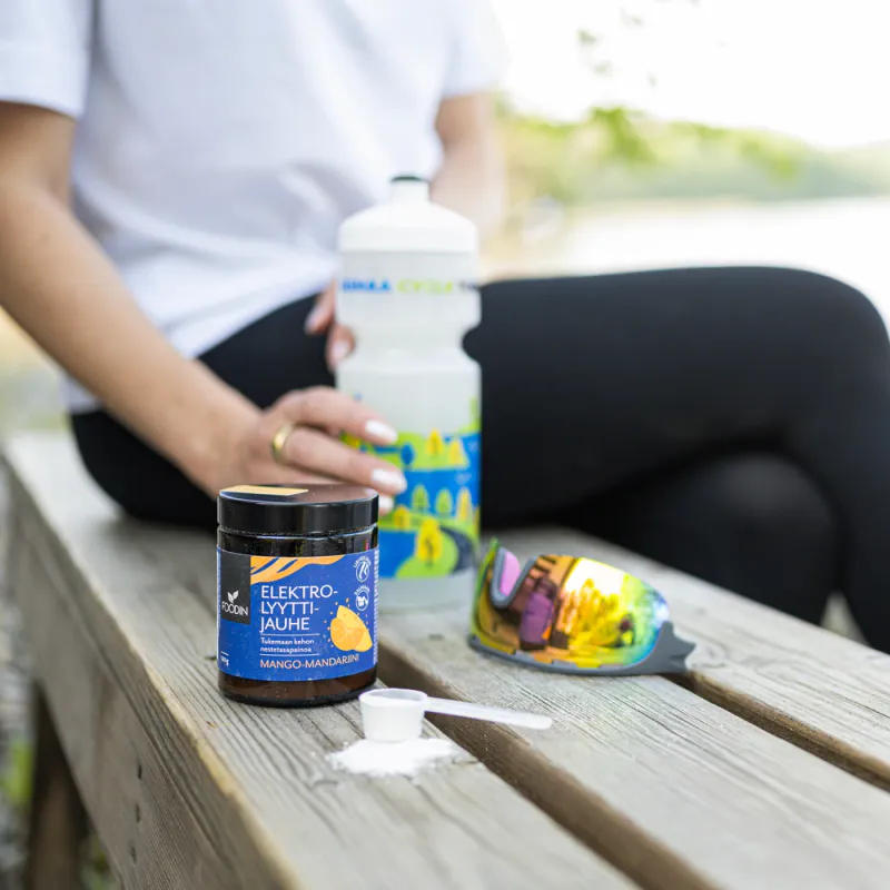 Electrolyte Powder - uten smak 120g / FOODIN