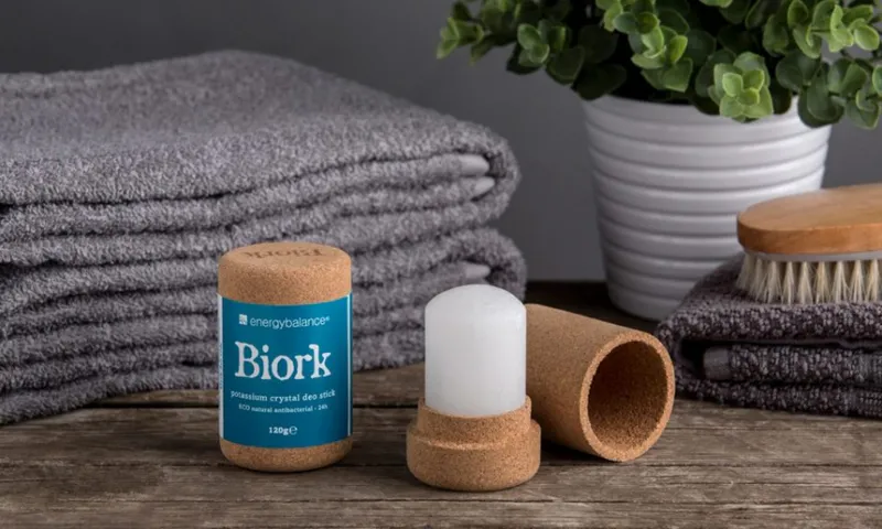 Biork krystalldeodorant, plastfri og økologisk