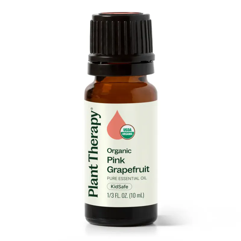 Rosa Grapefrukt eterisk olje 10 ml, økologisk / Plant Therapy