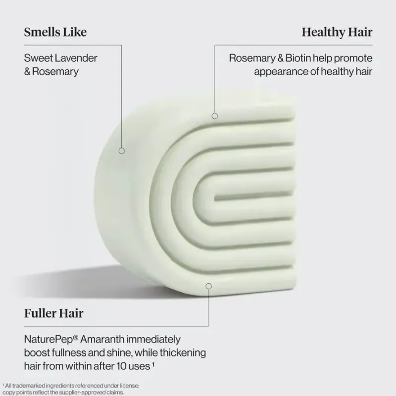 Rosemary & Biotin Volumizing Solid Conditioner 77g / Kitsch