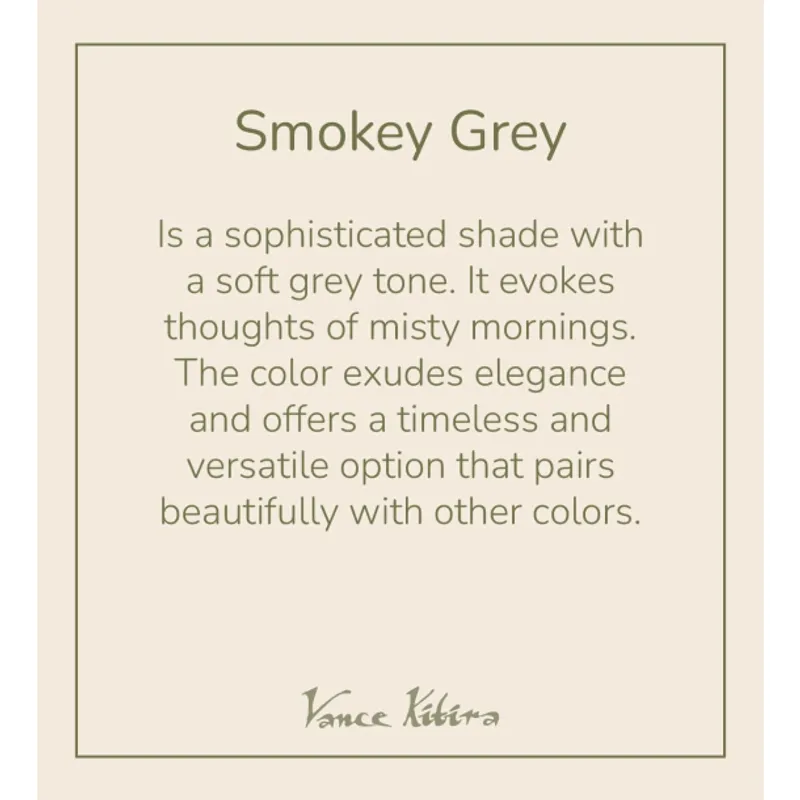 2stk Timber® Candles kronelys Smokey Grey, 2.3 x 31 cm / Vance Kitira