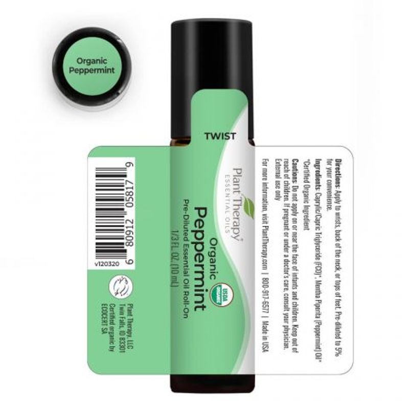 Peppermynte roll-on 10ml / Plant Therapy