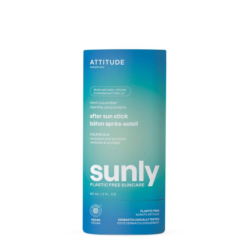 After Sun Stick - Mint Cucumber 60ml / ATTITUDE