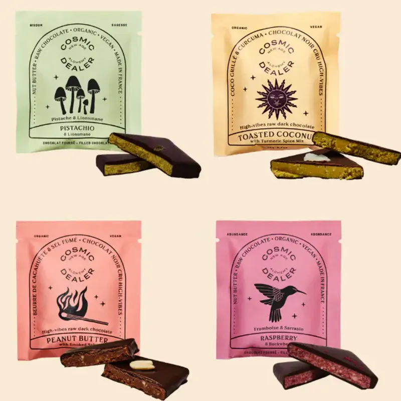 Discovery Box: 7 Nut Butter Chocolates / Cosmic Dealer