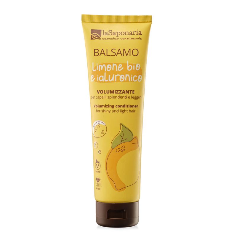 Volumizing Conditioner, Lemon & Hyaluronic 150ml / La saponaria