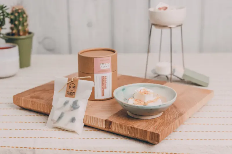 4  Wax Melts - Patchouli & Sweet Orange / Lost + Fond