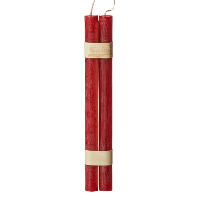 Hovedbilde 2stk Timber® Candles kronelys Cranberry, 2.3 x 31 cm / Vance Kitira