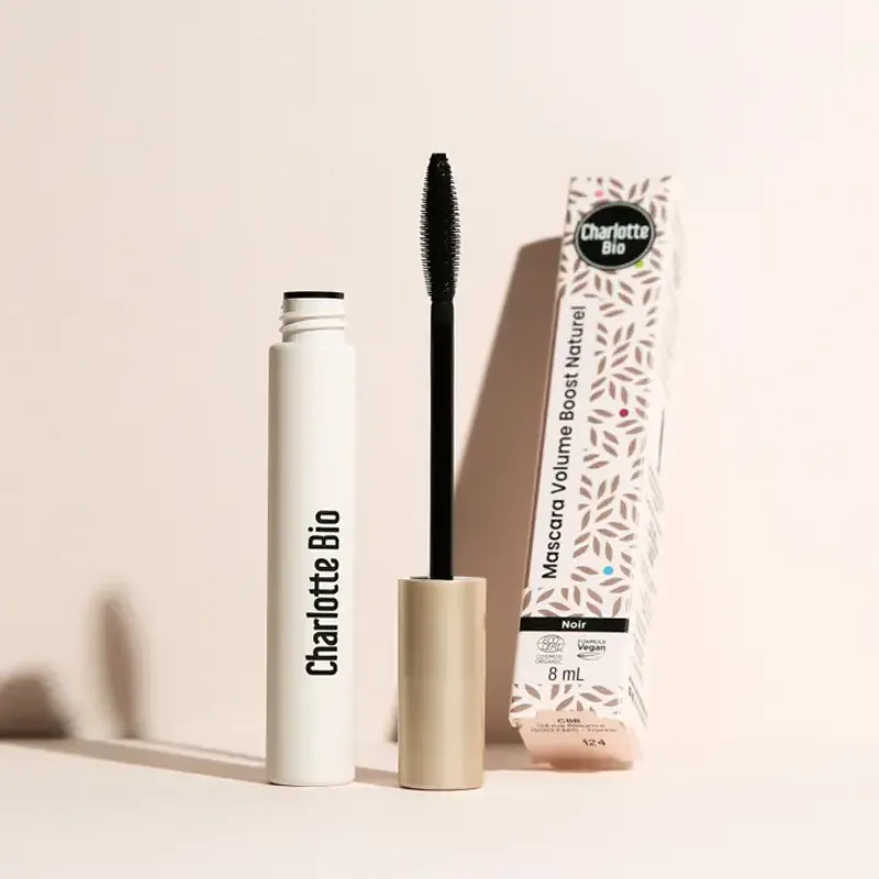 Mascara Volume Boost Natural, Black 8ml / Charlotte Bio