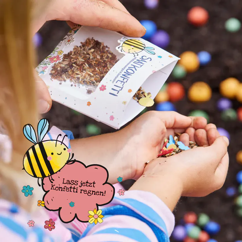 Frø - konfetti med såpapir / Die Stadtgartner