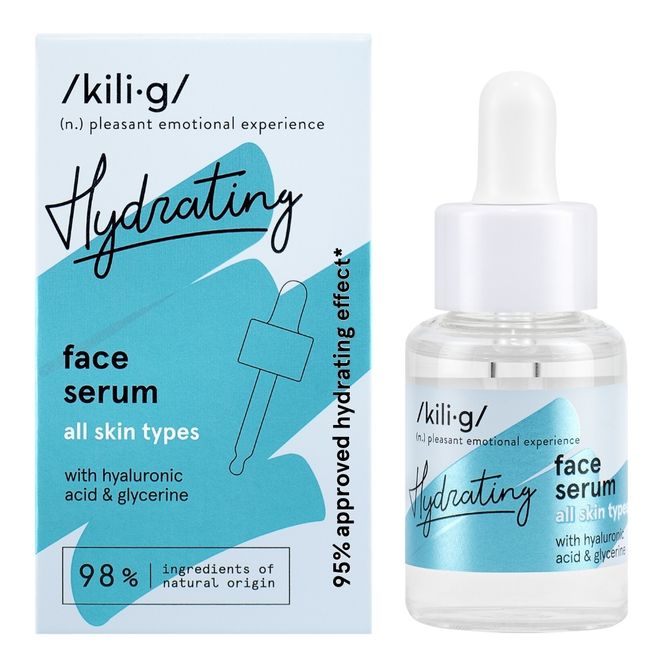 Hovedbilde HYDRATING face serum- all skin types 30ml / kili·g 
