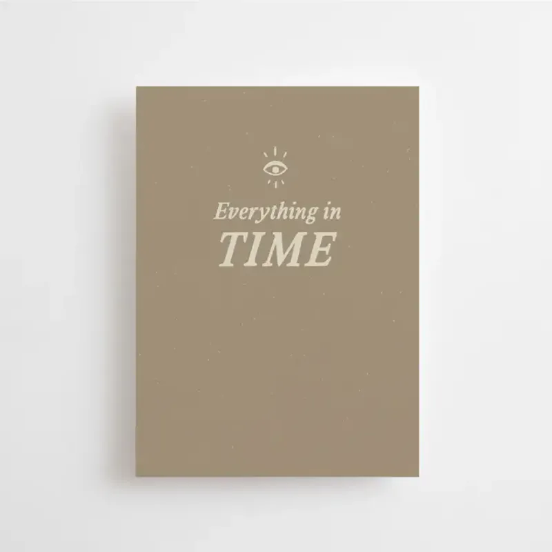Everything in Time - Mini Card / Anna Cosma