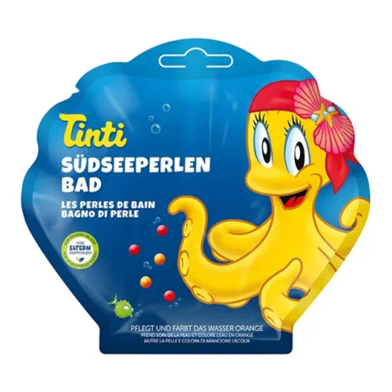 Kamskjell med badeperler 80g / Tinti