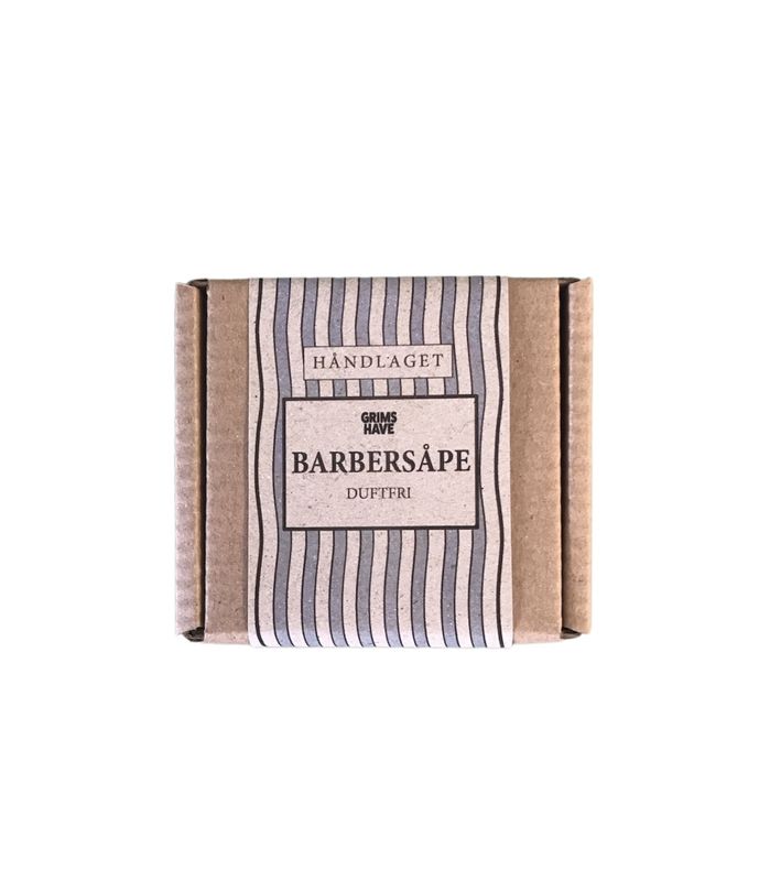 Barbersåpe duftfri økologisk, 80g / Grims Have