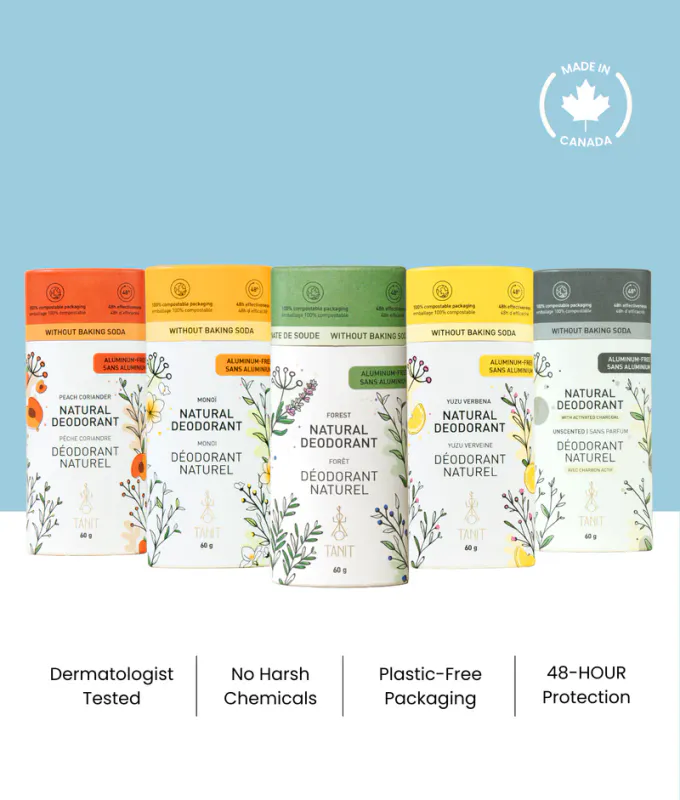 Natural Solid Deodorant, Forest 60g / TANIT