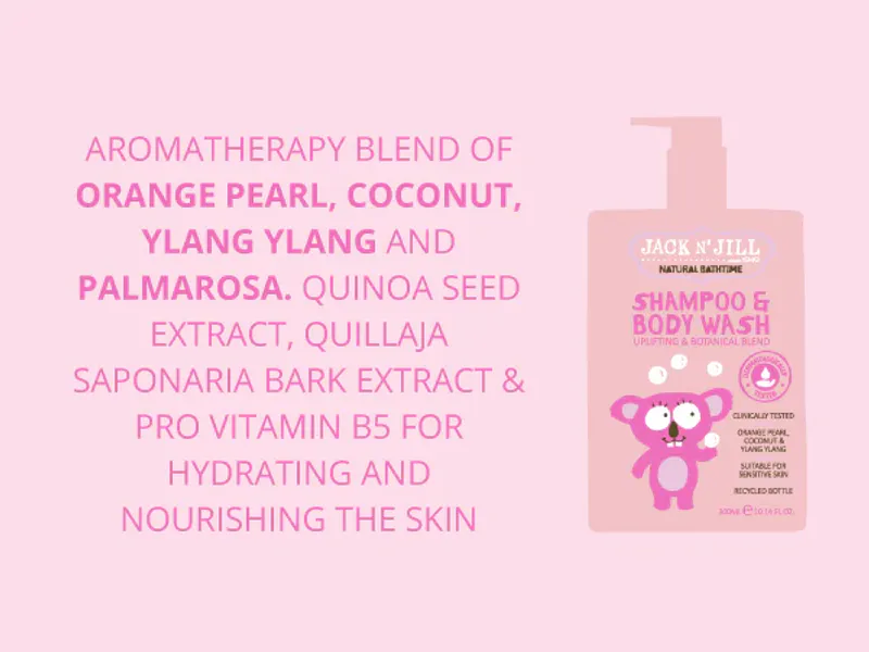 Shampoo & Body Wash 300ml / Jack N´Jill