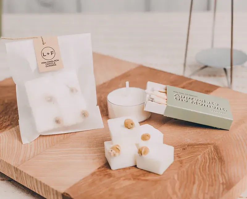 4  Wax Melts - Patchouli & Sweet Orange / Lost + Fond