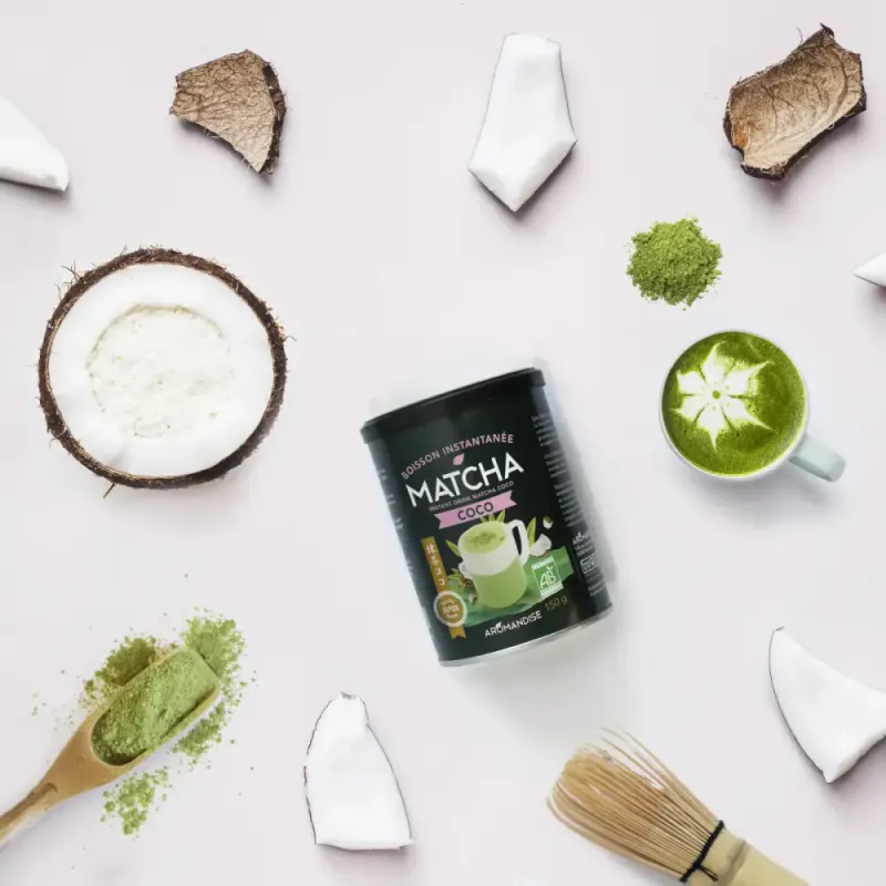 Instant Drink - Matcha Coco 150g / Aromandise