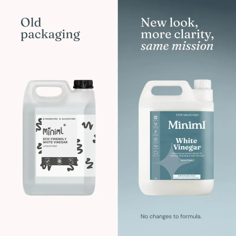 5L White Vinegar Unscented / Miniml