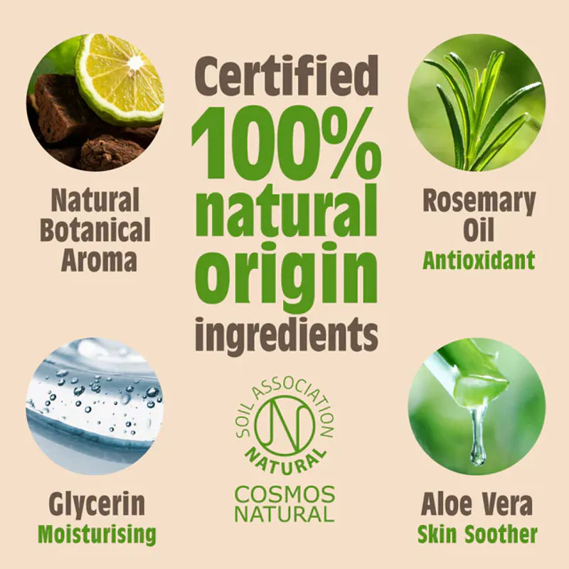 REFILL 300ml - Oud & Bergamot Natural Spray Deodorant / Salt of the Earth 