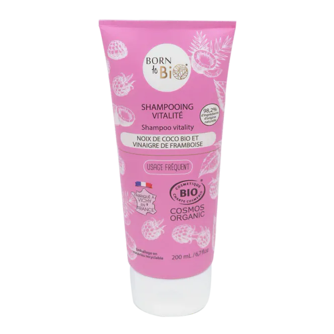 Hovedbilde Coco-Raspberry Shampoo, Vitality 200ml / Born to Bio