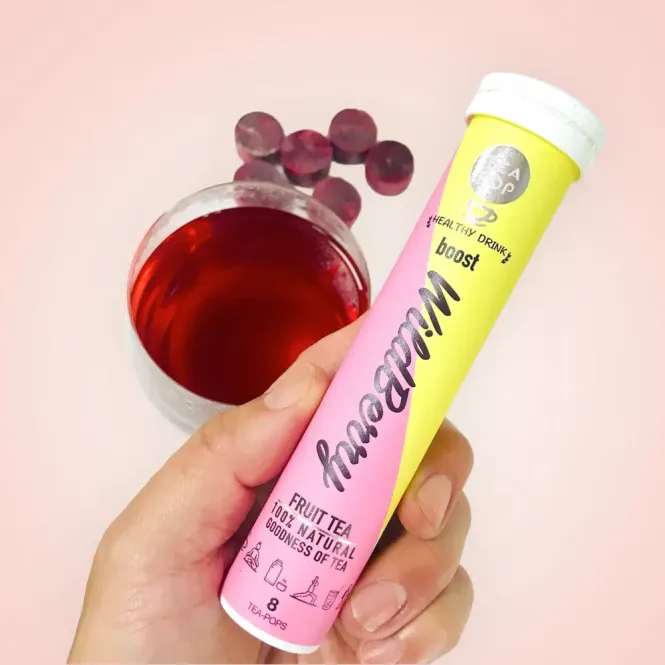 Hovedbilde BOOST - 8 Tea Pods Wildberry / Tea Pop