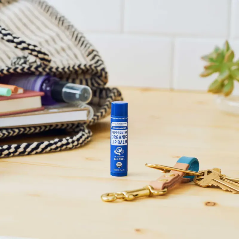 Peppermint Lip Balm 4g / Dr Bronner´s