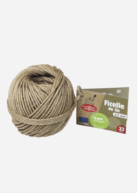 Hovedbilde 32m hyssing i lin 2.5 mm / La droguerie écologique®