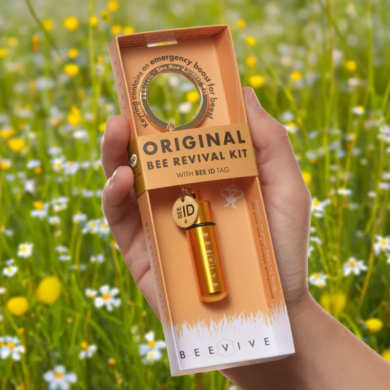 Bee Revival Kit Bee Id Tag - Gold / BEEVIVE