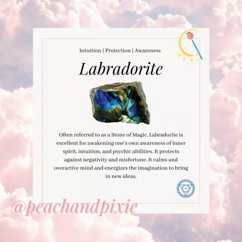Labradoritt / Peach and Pixie