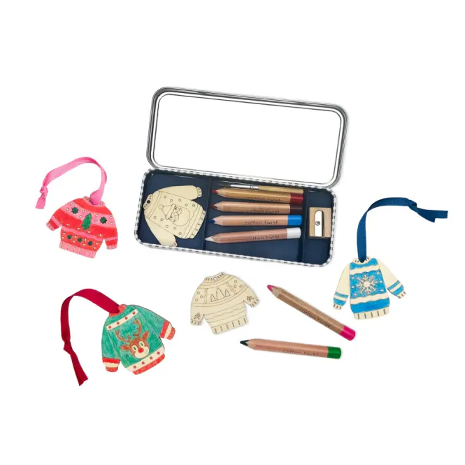 Hovedbilde Christmas Jumper Decoration Kit / Cotton Twist