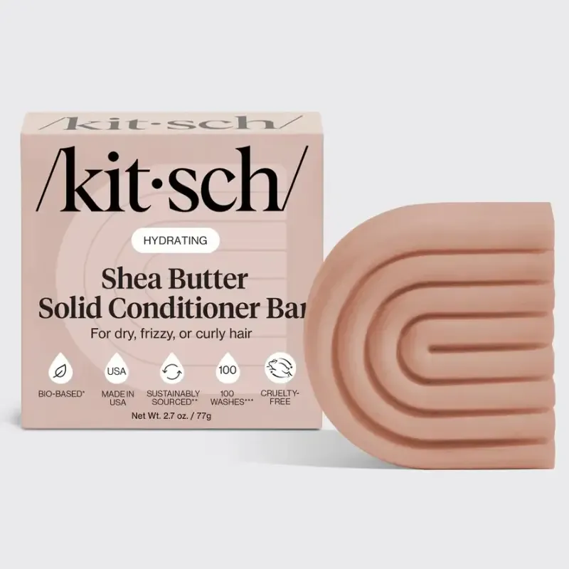 Shea Butter Nourishing Conditioner Bar 77g / Kitsch