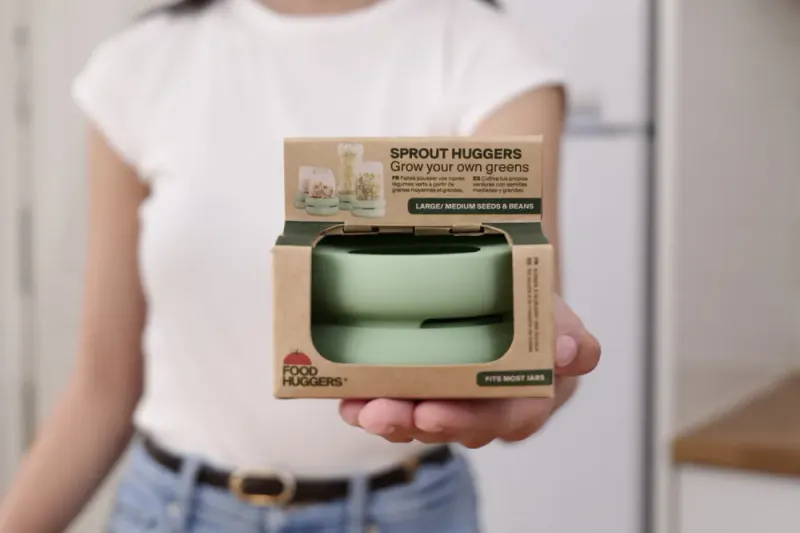 Sprout Huggers® Spirelokk, Sage Green / Food Huggers