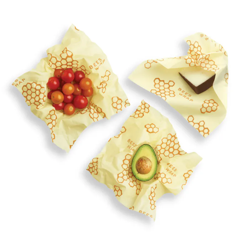 3pk medium bivoksark, Honey Comb / Bee´s Wrap