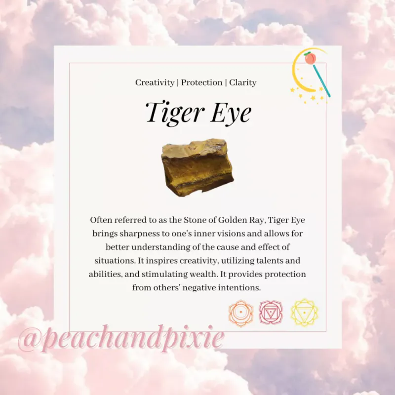 Tigerøye / Peach and Pixie