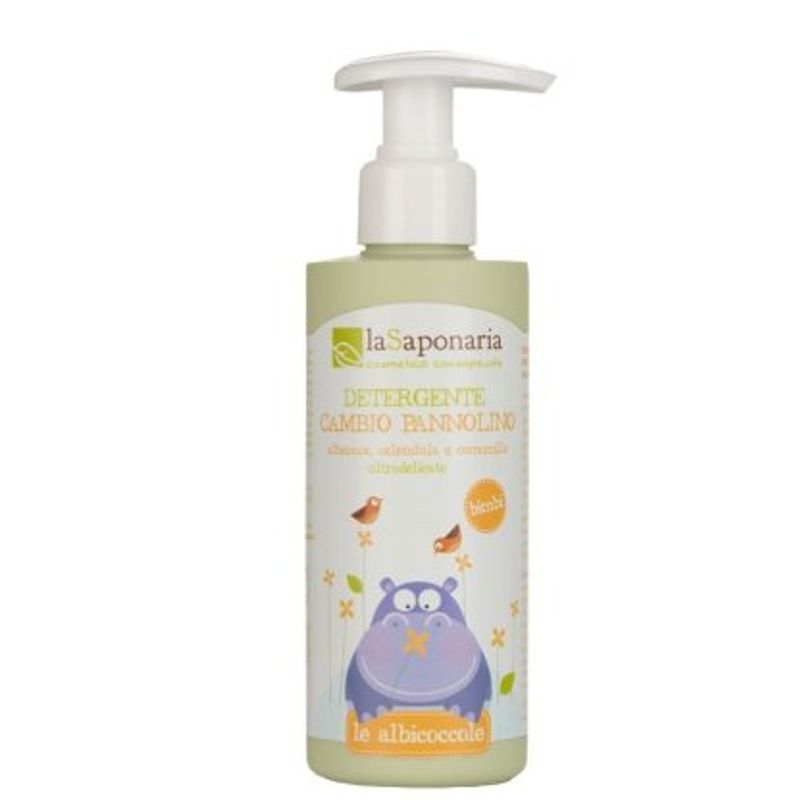 Organic Diaper Change Cleanser 190ml / La saponaria