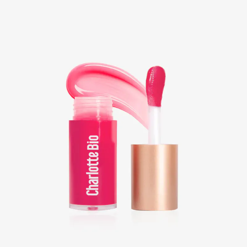 Økologisk Lip Oil, Raspberry Silk 6.5ml / Charlotte 