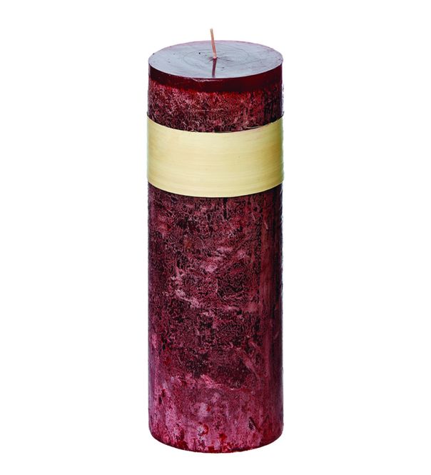 Hovedbilde Timber® Candles Kubbelys Wine, 8 x 23 cm / Vance Kitira