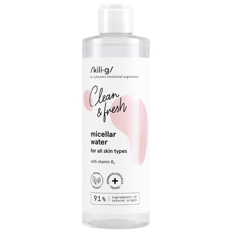 CLEAN & FRESH micellar water 250ml / kili·g