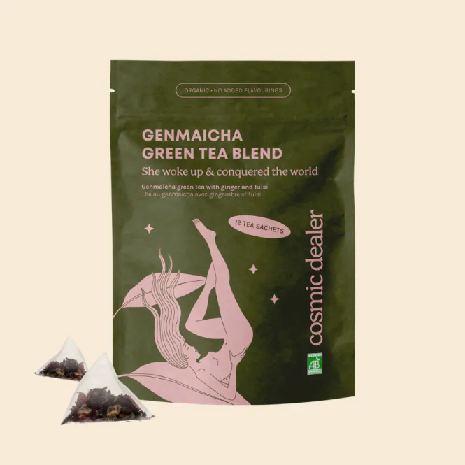 Hovedbilde  ENERGY: Genmaicha Green Tea Blend 12 x 2.2g / Cosmic Dealer