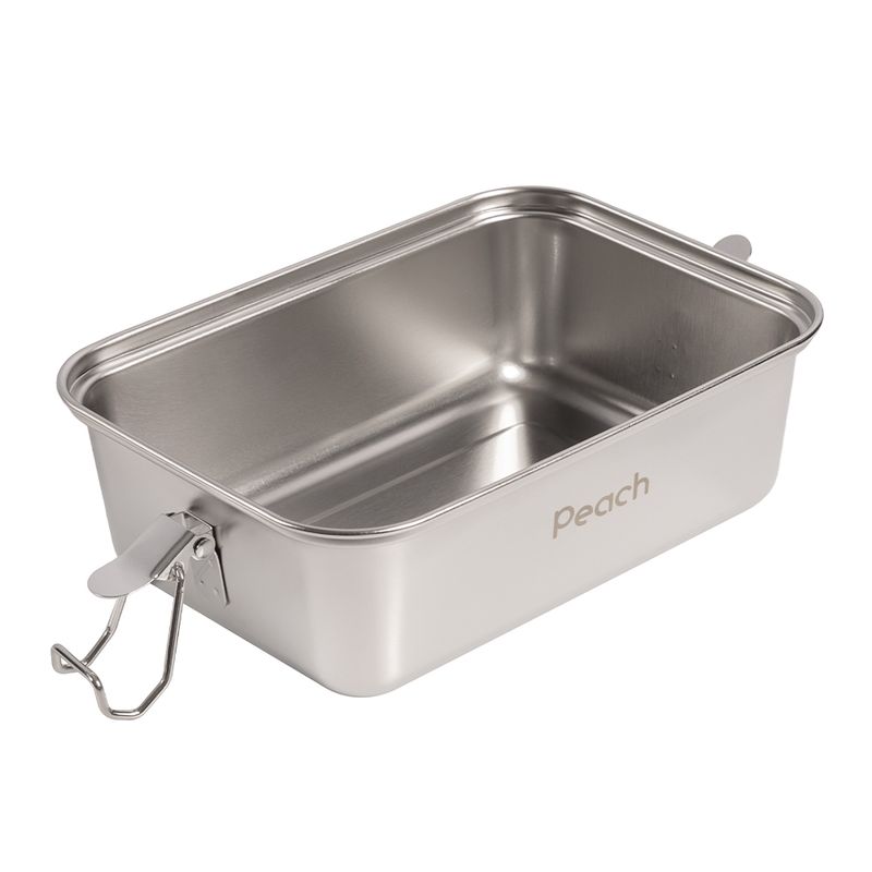 2-lags Bento Matboks, lekksikker, 1800ml / Peach